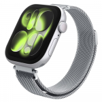 Kellarihm WBM4, Apple Watch Series 11 / 10 / 9 / 8 / 7 / 6 / 5 / 4 / SE 3 / SE (2024/2023/2022) / SE (40 / 41 / 42 mm), h&otilde;bedane, roostevabast terasest, Spigen
