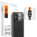 Tagakaamerate kaitseklaas Optik EZ Fit, Google Pixel 9 Pro Fold, komplektis 2tk, l&auml;bipaistev, Spigen
