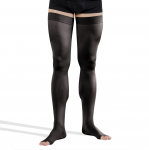 Elastsed ravisukad veenilaienditele koos lahtise p&ouml;iaosaga Tonus Elast 0403 LUX, II klass - 2. S , 2 (170 &mdash; 182 cm) , Must