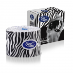 Kinesioloogiline teip CureTape Art, 5 cm x 5 m - Zebra