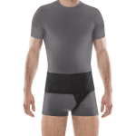 &Uuml;hepoolne kubemesonga bandaaž Omax Axilmax O-1408 - Vasak , M , Must