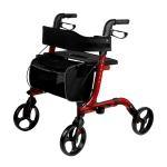 Rulaator 4-rattaline Reha Fund RF-620 Lizbona Premium - Punane