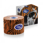Kinesioloogiline teip CureTape Art, 5 cm x 5 m - Tiger