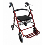 Alumiiniumraamiga rulaator Reha Fund Oslo - Punane