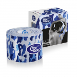 Kinesioloogiline teip CureTape Art, 5 cm x 5 m - Army Blue