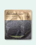 The Saem Intensiivne n&auml;omask kulla ja kaviariiga Beaute De Royal 24K Gold & Caviar Intense Gel Mask - 35 g * 10 tk
