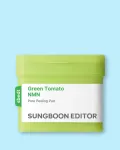 Sungboon Editor Koorivad vatipadjake n&auml;ole rohelise tomati ekstraktiga Green Tomato NMN Pore Peeling Pad - 170 ml / 60 tk