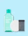 Jumiso Komplekt mustpeade n&auml;htavuse v&auml;hendamiseks Blackhead Melting Softner + Cotton Pad Set - 150 ml, 40 tk, 10 tk