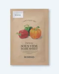 Skinfood Niisutav kangasmask paprikapulbril p&otilde;hinev mask Paprika Sous Vide Mask Sheet - 18 g / 1 tk