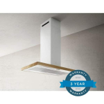 Elica BIO ISLAND WH/A/120X53 ROVERE