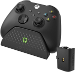 Venom laadimisdokk laetava akuga, must (Xbox Series X/S)