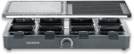 SEVERIN RG 2371 Raclette-grill &ndash; 1300W, 8 inimesele, looduslik grillkivi (B-klassi)