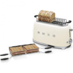 SMEG TSBW02 leivasoojendaja 50ndate stiilis roostevabast terasest