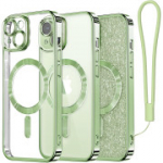 Meifigno Candy Mag seeria &uuml;mbris iPhone 15 Plusile, rohiroheline.
