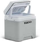 IGLOO IE24DC elektriline jahutuskast, 12 V, 24 L, kompaktne minik&uuml;lmik, hall ( A Grade)