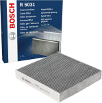 Bosch R5031 aktiivs&ouml;ega salongifilter - asendusfilter (A+ KLASS)