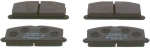 Bosch BP733 piduriklotsid esisillale, 4-osaline komplekt (A-klassi)