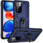 &Uuml;mbris Xiaomi Redmi Note 11 Pro/11 Pro Plus jaoks + kaitsekile, TPU arvuti koos r&otilde;ngahoidjaga