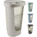 Fabu pr&uuml;gikotialus kaanega, kollane plastikkott (taaskasutatud PP), Cappuccino, 40 cm