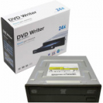HP Hitachi-LG 24x SATA DVD-RW seade, must