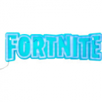 Paladone Fortnite Logo LED neoonseinavalgusti, ametlikult litsentseeritud m&auml;ngurilamp toitekaabliga koju, magamistuppa ja eluruumi sisustuseks