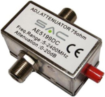 SAC Electronics F Reguleeritav summuti 0&ndash;20 dB 5&ndash;2400 DCPASS F Reguleeritav