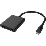 PremiumCord MST USB-C-2-pordiline DisplayPort-adapter