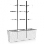 LECHUZA TRIO Cottage 30 taimev&otilde;re, must 15011