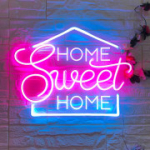 Neoonsilt ''Home Sweet Home'' 43 x 33 cm