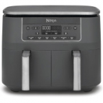 Ninja kahetsooniline 6-&uuml;hes digitaalne &otilde;hufrit&uuml;&uuml;r, 2 sahtlit, 7,6 l, 2400 W (DZ300EU)