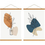 Magnetiline puidust plakatiriide