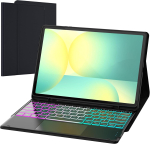 Samsung Galaxy Tab S10 FE+ Plusi 13,1-tollise eemaldatava klaviatuurikohvri AZERTY jaoks