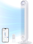 DREO Silent Tower Fan tornventilaator, 36 W, valge (A+ klass).