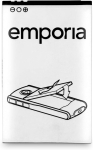 Emporia varuaku, &uuml;hildub mudelitega EmporiaSIMPLICITY, Simplicity LTE ja emporiaPURE, 1200 mAh, valge