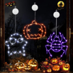 Joomer Halloweeni aknavalgustite komplekt, 3 tk, patareidega, 8 mudelit