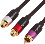RCA helikaabel Y-adapteri jaoturi v&auml;rvikoodiga 12"