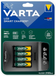 VARTA Smart Charger+ &ndash; nutikas AA/AAA akulaadija individuaalsete laadimispesadega