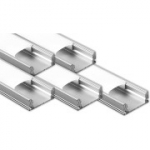 V-TAC 5 LED-riba profiilid, 2 meetrit, alumiinium, kokku 10 meetrit
