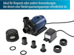 AquaForte DM 6500 madalpinge tiigipump, 12 V, 50 W
