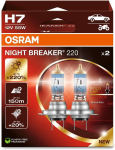 OSRAM NIGHT BREAKER 220 H7 2-osa (A+ klass)