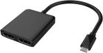 PremiumCord MST USB-C-2-pordiline DisplayPort-adapter