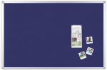 BoardsPlus vildist teadetetahvel - 1050 x 750 mm - sinine, alumiiniumraam. (defektiga)