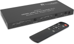 FeinTech VAX04101A HDMI eARC l&auml;biv l&uuml;liti 4x1 3 HDMI allika jaoks
