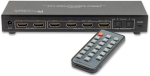 FeinTech VMS02400 HDMI 2.0 maatriksi l&uuml;liti jaotur 2 sisendit 4 v&auml;ljundit heli eraldaja 4K 60Hz HDR (A GRADE)