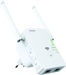 TUGEV WLAN-i repiiter 300 V2 universaalne repiiter/ruuter, 300 Mbps @ 2,4 GHz, 2 LAN-porti