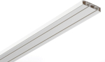 Gardinia kahe siiniga kardinapuu, valge, 120 x 3,75 x 1,5 cm (32556)