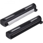 Relaxdays 2-osaline fooliumil&otilde;ikurite komplekt alumiiniumi ja toidukile jaoks, must, 5 x 37 x 8 cm