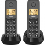 Gigaset Pure 120 Duo - 2 juhtmeta telefoni koos k&otilde;nede kaitsmise ja ECO DECTiga