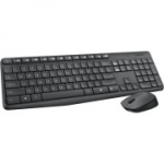Logitech MK235 juhtmeta klaviatuuri ja hiire kombinatsioon Windowsile, USA rahvusvaheline QWERTY klaviatuur - Hall