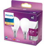 2 Philips LED Premium Classic E14 LED-pirni komplekt